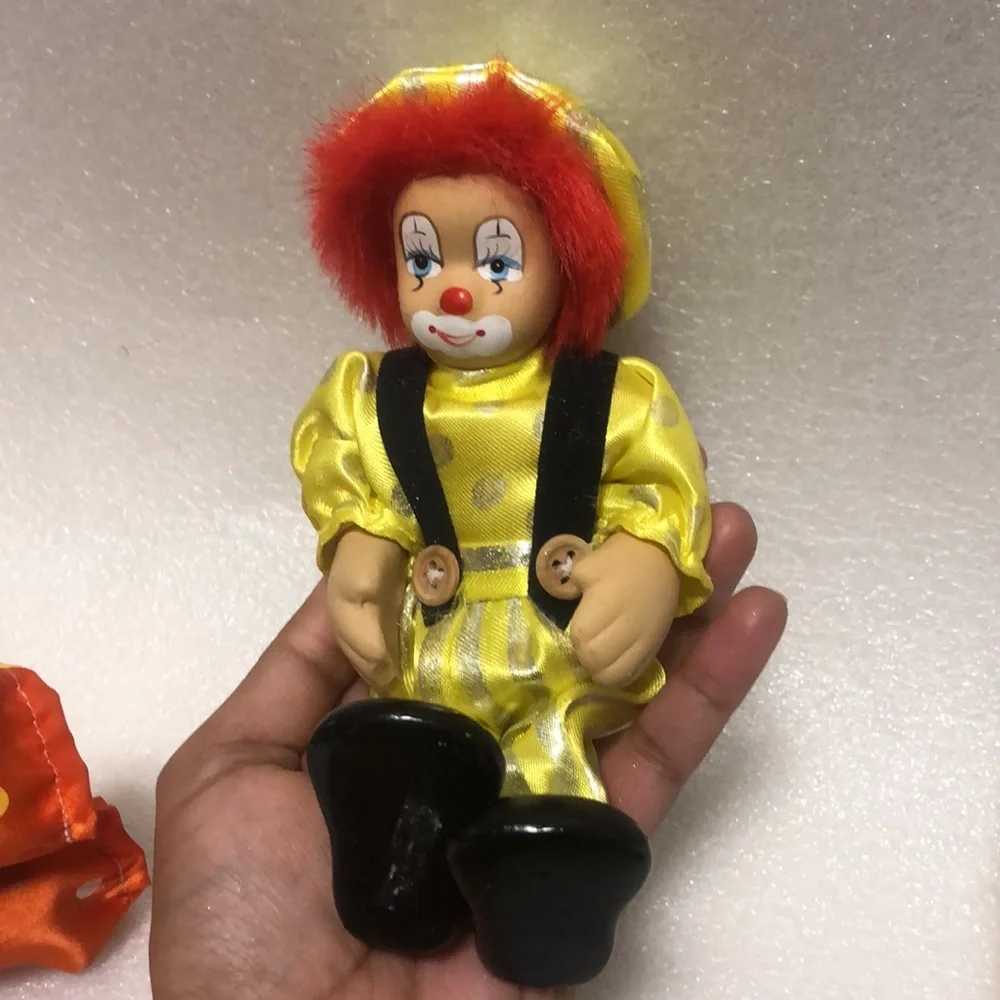 Vintage clown decor-3 pcs